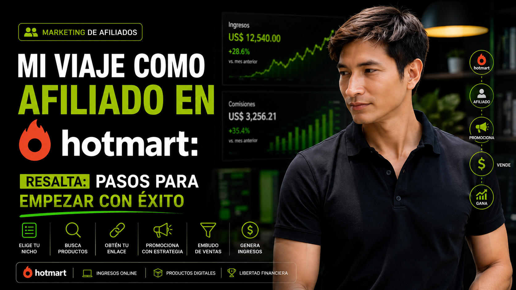 Mi viaje como afiliado en hotmart: pasos para empezar con éxito